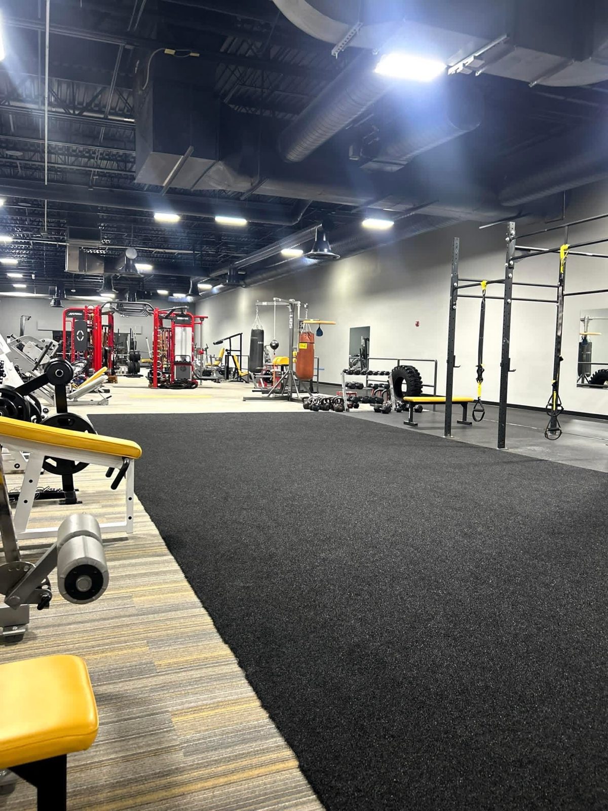 Turf and functional training area at The Club Johnson City